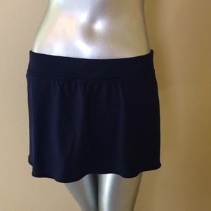 LANDS' END | Navy Blue Swim Skirt